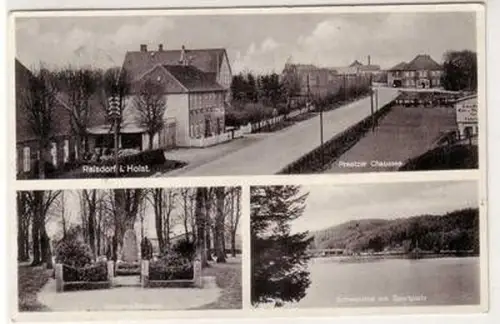 58276 Mehrbild Ak Raisdorf in Holstein 1938