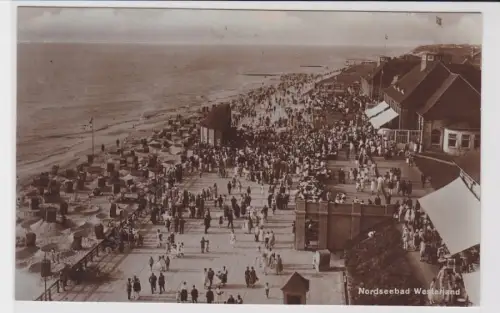 90022 Ak Nordseebad Westerland Strandleben 1928