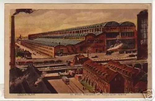 02566 Ak Essen Ruhr Kruppschen Werke 1924