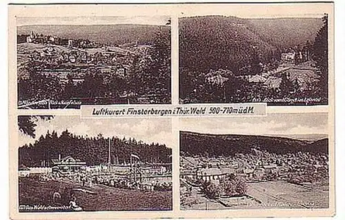03084 Mehrbild Ak Finsterbergen in Thüringen um 1950