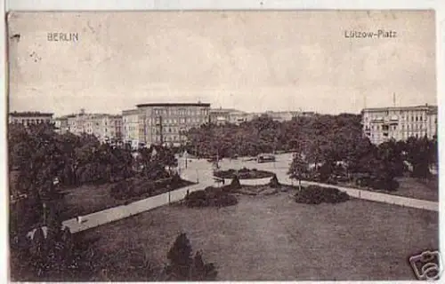03994 Ak Berlin Lützow Platz mit Strassenbahn 1910