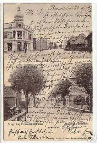 05411 Ak Gruß aus Brunsbüttelkoog Kurzwarenladen 1905