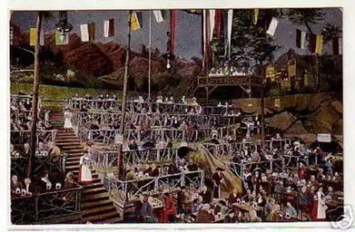 schöne Ak Gruss aus der neuen Welt Berlin 1914