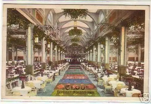 schöne Ak Konzerthaus "Clou" Berlin 1914