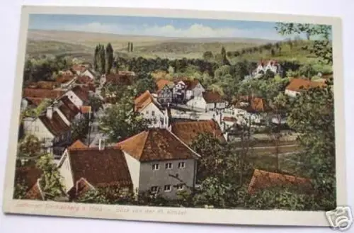 schöne Ak Stecklenburg a.Harz Blick von der kl.Kanzel