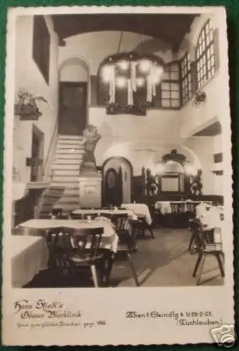 schöne Ak Wien Haus zum gülden Drachen 1939