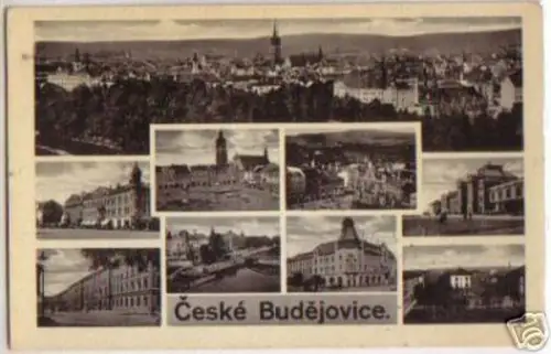 10598 Mehrbild Ak Ceske Budejovice Budweis um 1930