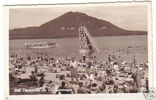 18656 Ak Bad Thammühl am See Sudetengau um 1930