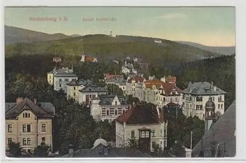 53174 Ak Reichenberg in B. Kaiser Josefstrasse 1909