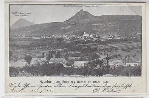 62394 Ak Trebnitz Trebenice am Fuße des Kostial im Modelthale 1902