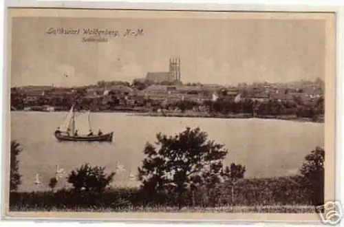00308 Ak Luftkurort Woldenberg N.-M. Seeansicht 1918