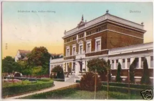 16764 Ak Bunzlau Städtisches Bad Keßler Stiftung 1910