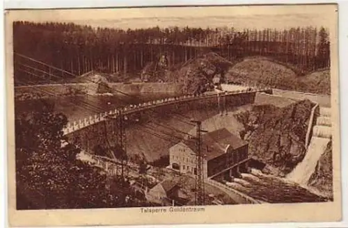 31904 Ak Queistalsperre Goldentraum in Schlesien 1926