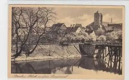38612 Ak Breslau Blick auf die Sandinsel um 1935