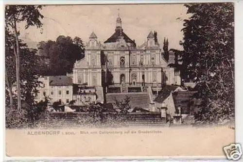 33649 Ak Albendorf in Schlesien Gnadenkirche 1910