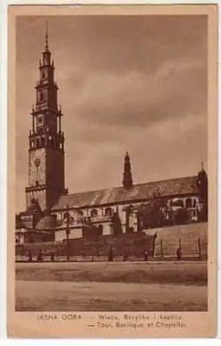 38121 Ak Jasna Gora Basilique et Chapelles 1947