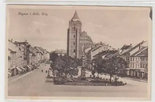 42601 Ak Haynau in Schlesien Ring 1928