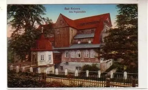 52895 Ak Bad Reinerz alte Papiermühle um 1910
