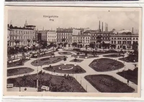 53128 Ak Königshütte Oberschlesien Ring 1913