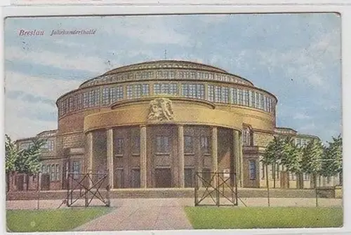 61829 Ak Breslau Jahrhunderthalle um 1935