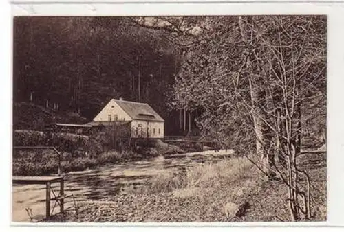 53025 Ak Hagenmühle im Queistal bei Marklissa in Schlesien um 1920