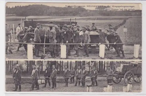 62001 AK Truppenübungsplatz Neuhammer am Queis - Kriegsgefangenenlager 1915