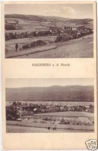 09021 Mehrbild Ak Eisenberg an der March 1943