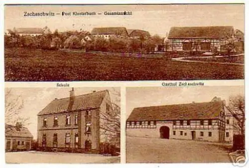 rare Ak Gasthof Zschaschwitz bei Klosterbuch1928