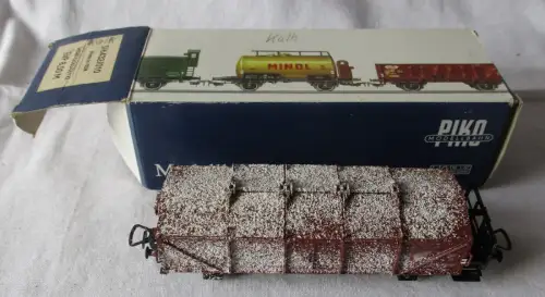 Modelleisenbahn Piko Klappdeckelwagen Kalkwagen Spur H0 ovp (168285)