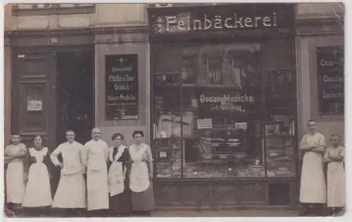 902278 Foto Ak Leipzig Connewitz Südstraße 19 Bäckermeister 