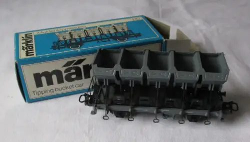 Märklin H0 4721 Muldenkippwagen grau DB in OVP (111978)
