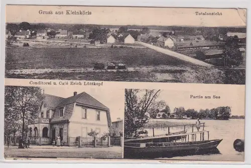 56553 Mehrbild Ak Gruß aus Kleinköris Conditorei und Café Erich Lüttkopf usw. 
