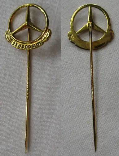 Firmen Anstecknadel Mercedes 250.000km - 835er Silber (171968)