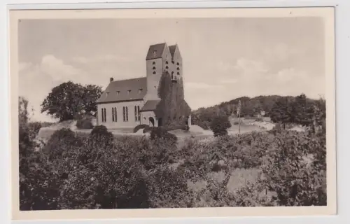 26545 Foto Ak Ostseebad Göhren / Rügen Kirche 1956