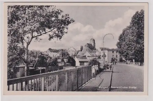 905584 Foto Ak Wolgast Peenemünder Straße 1955