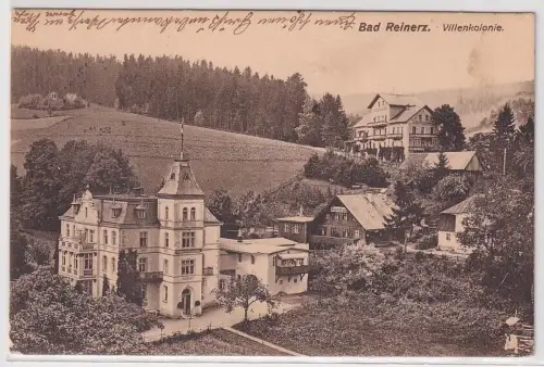 19295 Ak Bad Reinerz. Villenkolonie. Duszniki-Zdrój. Niederschlesien Polen 1916