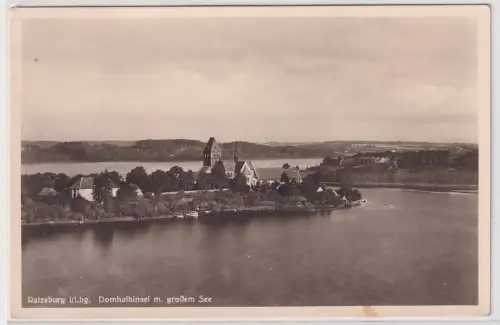 92879 Ak Ratzeburg i.Lbg. Domhalbinsel m. großem See Luftkurort 1936
