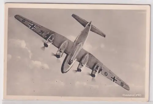 907711 Foto Ak Der viermotorige Langstreckenbomber Focke-Wulf "Kurier" um 1940