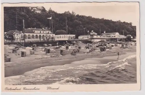 67297 AK Ostseebad Rauschen (Swetlogorsk) - Strand 1938