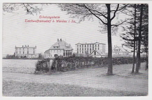 85476 Ak Teichwolframsdorf bei Werdau in Sachsen Erholungsheim 1930