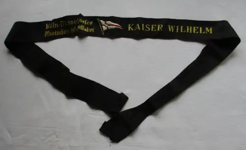 Mützenband Köln-Düsseldorfer Rheindampfschiffahrt Kaiser Wilhelm (163938)
