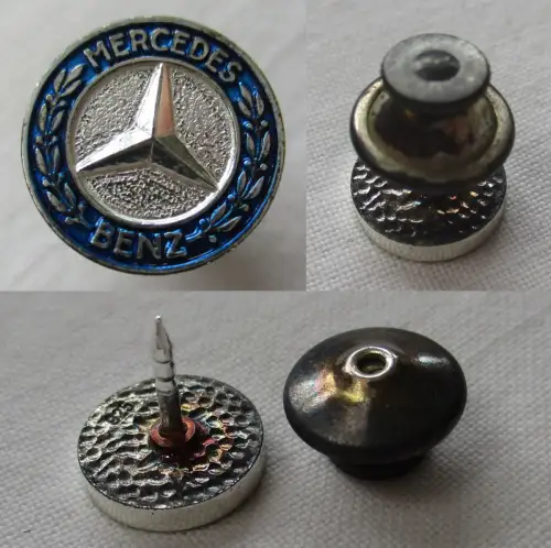 925er Sterling Silber Anstecknadel Firmenabzeichen Mercedes Benz (171928)