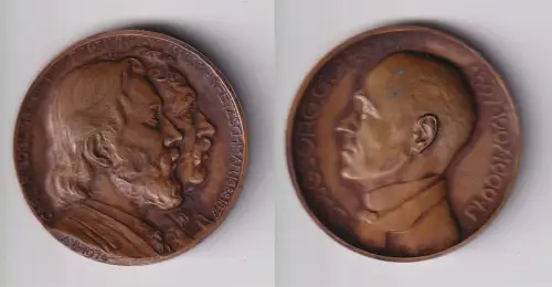 seltene Bronze Medaille Dr.Georg Göhler Leipzig 1897-1907-1909-13 (141441)
