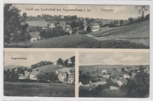 53373 Mehrbild Ak Gruß aus Leubsdorf bei Augustusburg in Sachsen 1928