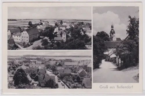 900922 AK Gruß aus Ballendorf - Ortsansicht, Straßenansicht 
