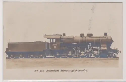 900888 Ak 3/5 gek. 2-Zylinder-Heißdampf-Schnellzug-Lok der sächs. Staatsbahnen