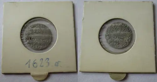Polen 1 Groschen Silber Münze 1623 Sigismund III., 1587-1632 f.ss (139845)