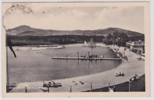900097 Ak Großschönau - Wald-Strand-Bad m.d. Lausche 1946