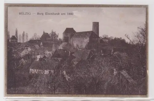 02751 Ak Belzig Burg Eisenhardt um 1860, 1925