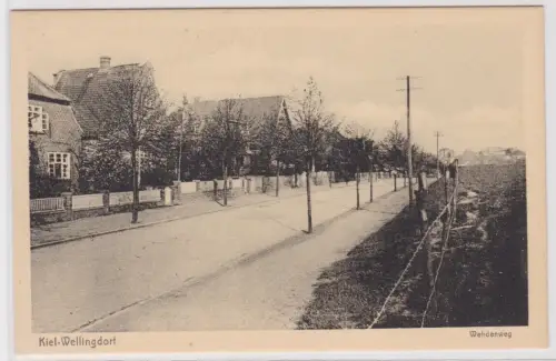 901431 Ak Kiel-Wellingdorf - Wehdenweg um 1920